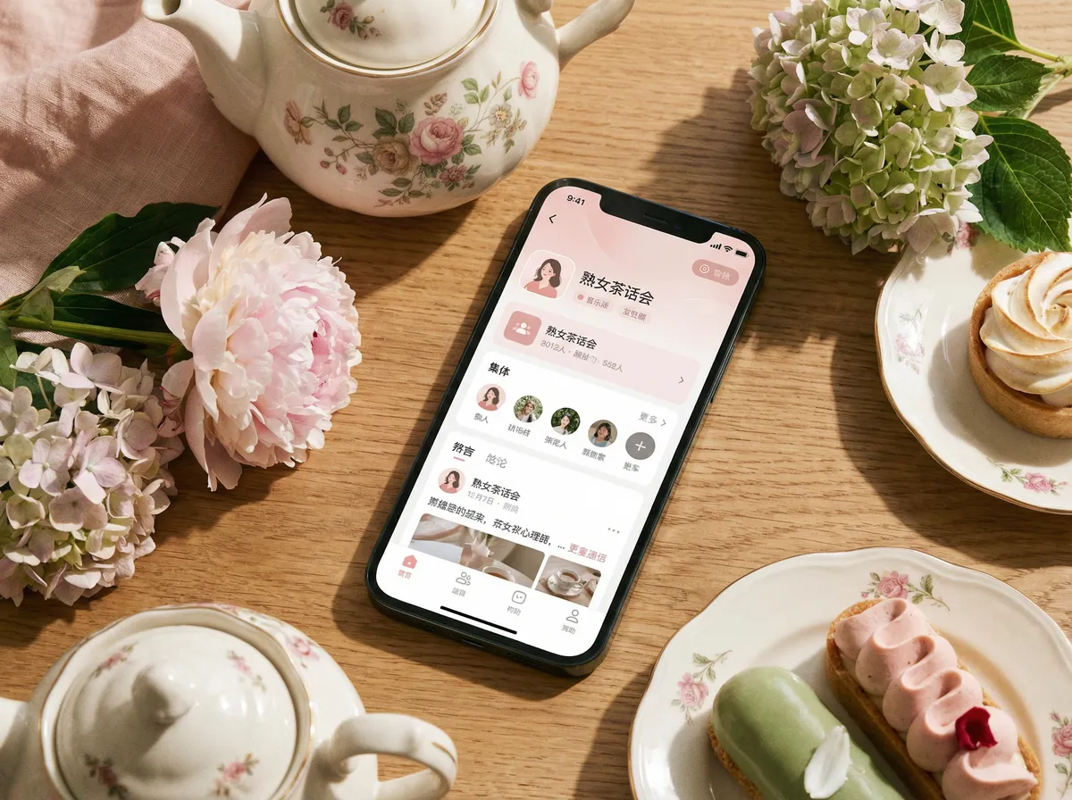 双洞齐开 手机应用界面展示